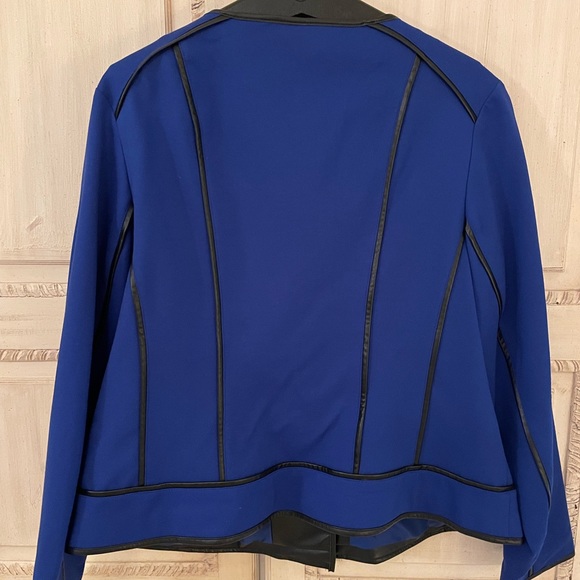 Royal Blue Blazer Size 22💞 - Picture 2 of 3